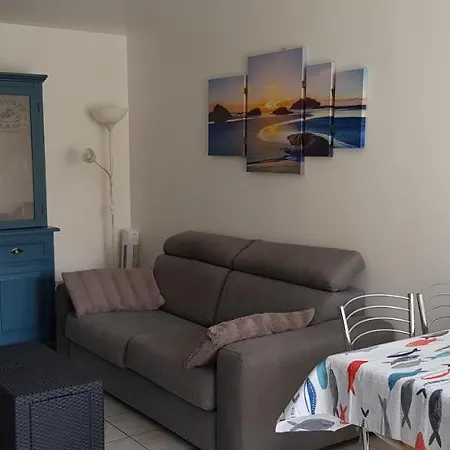 Apartment Le Neulos, T2 40m2 Avec Garage Prive, 150 M De La Mer, Avenue Roussillon Canet-plage