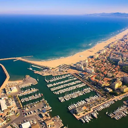 Appartamento Le Neulos, T2 40m2 Avec Garage Prive, 150 M De La Mer, Avenue Roussillon Canet-plage *