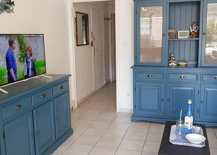 Le Neulos, T2 40m2 Avec Garage Prive, 150 M De La Mer, Avenue Roussillon Canet-plage